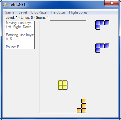 tetris Тетрис.NET