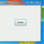ShowCursor 150x150 Эмуляция клика мышью (API)